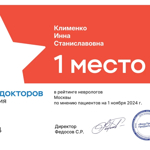 Клименко Инна Станиславовна
