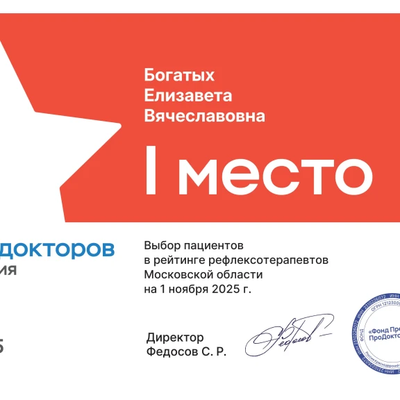 Богатых Елизавета Вячеславовна