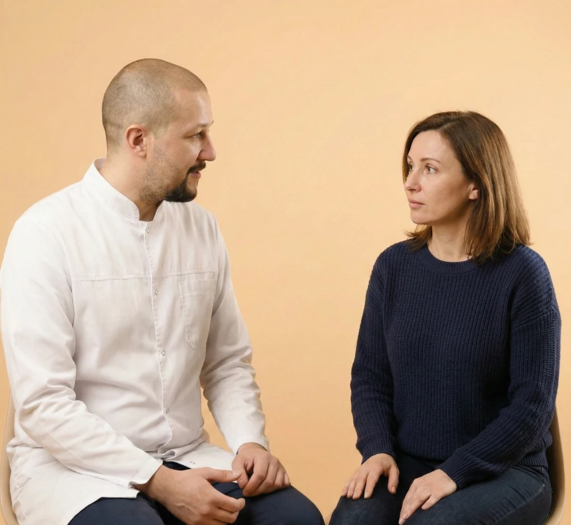 Врач дает рекомендации после УЗИ