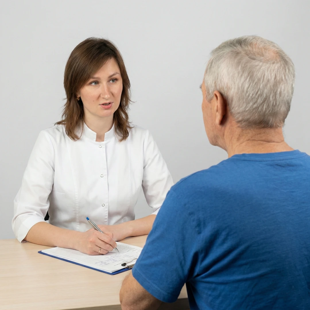 Получение заключения после Электромиографии игольчатой (ЭМГ)