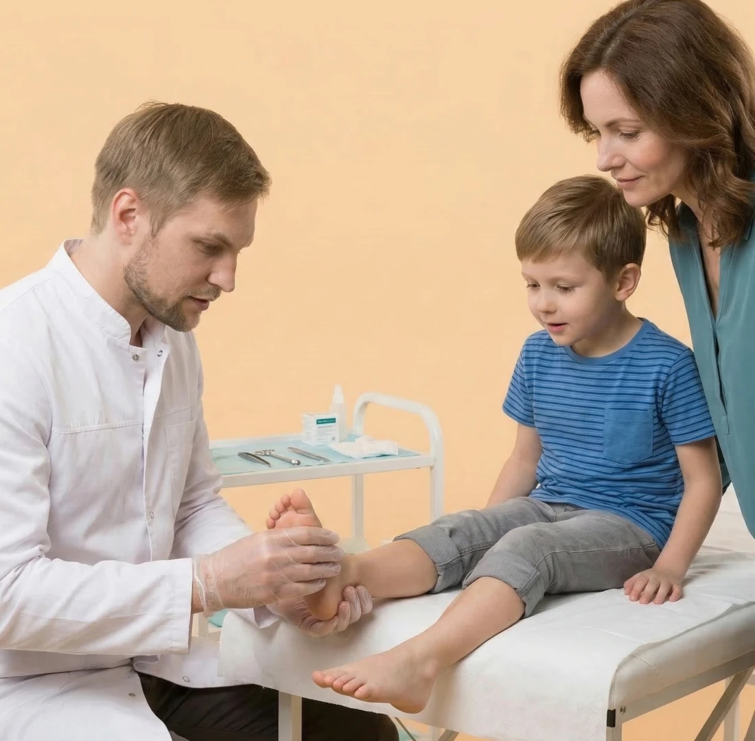 Прием детского подиатра в Ист Клинике