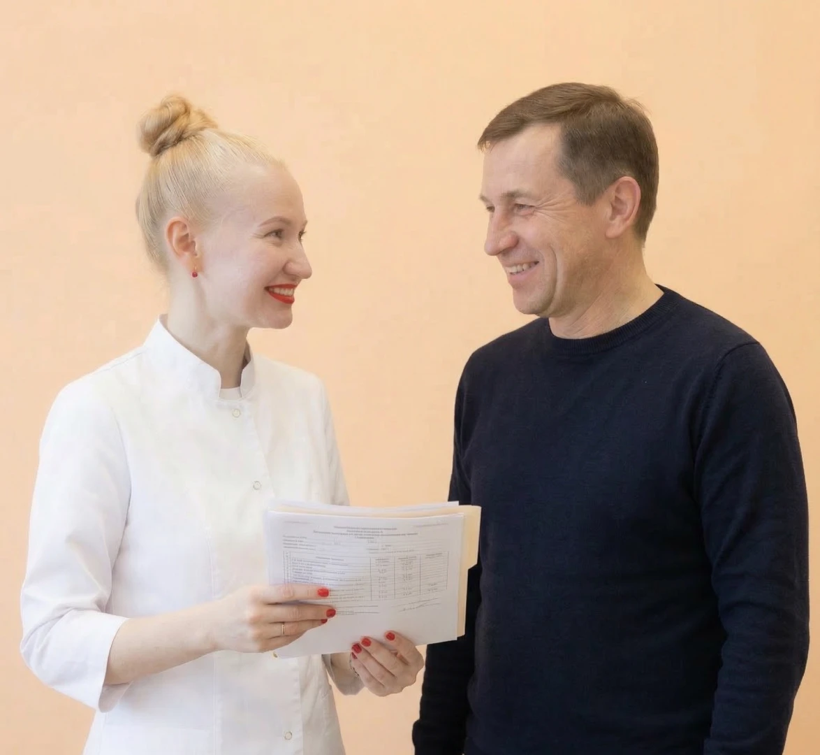 Врач дает рекомендации