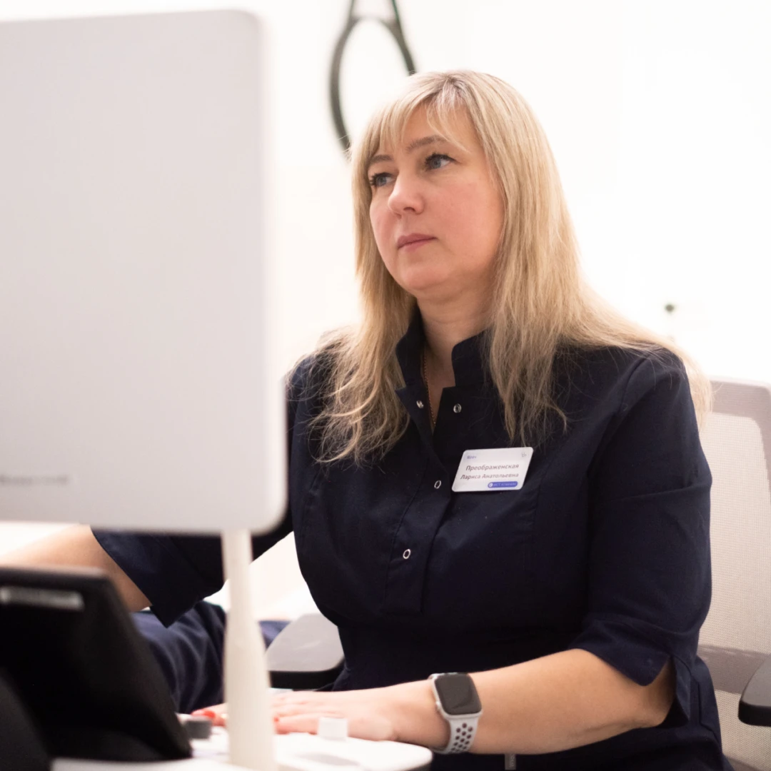 Врач объясняет результаты УЗИ