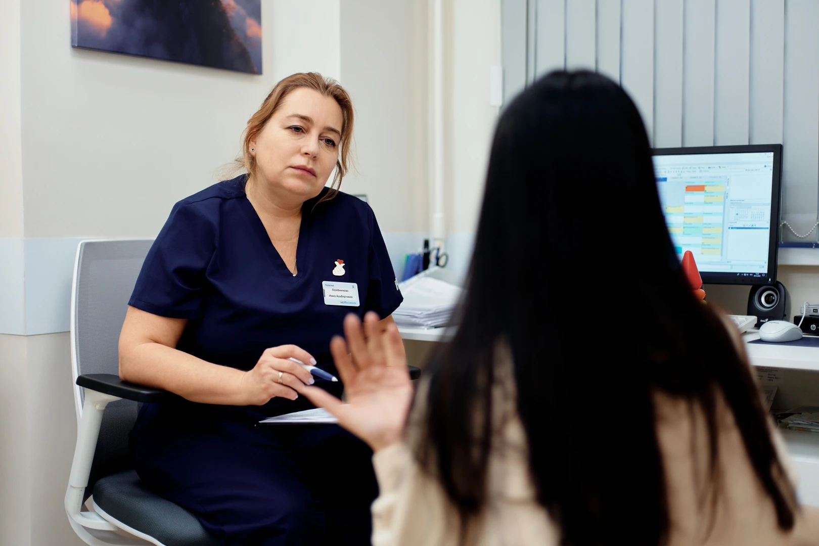 Врач дает рекомендации