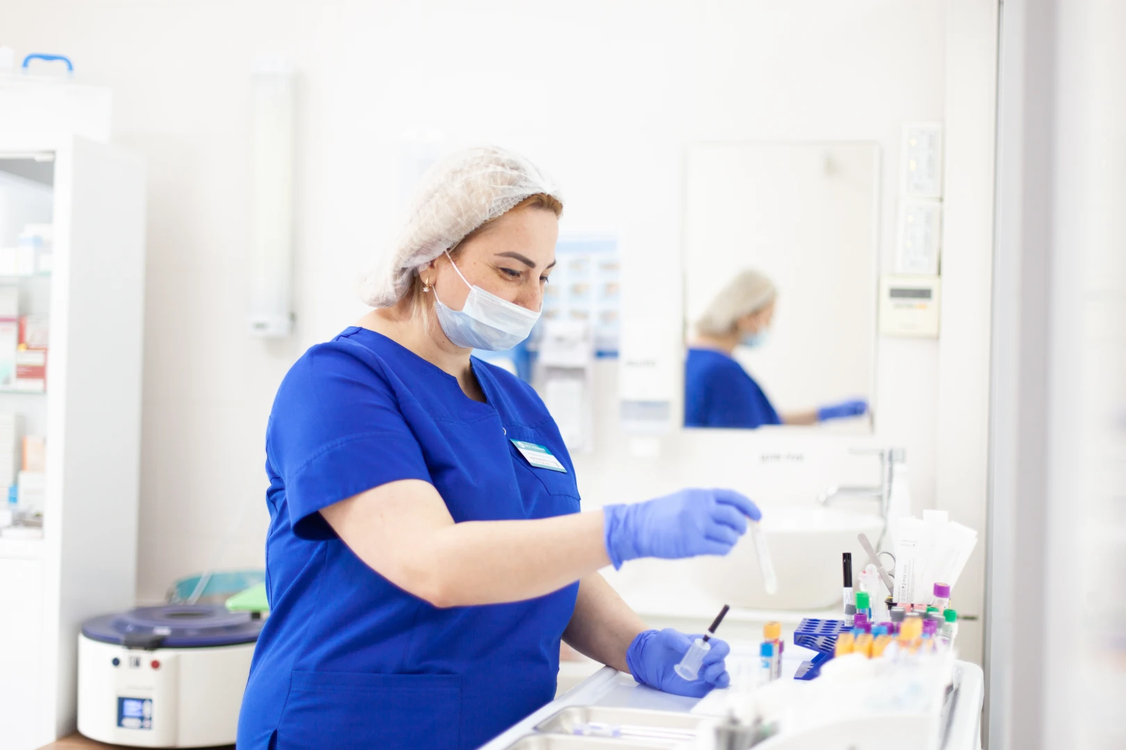 Медсестра дает рекомендации